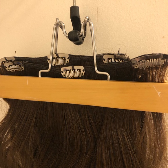 Brown hair extensions. I am unsure of the exact hair shade and brand name. - Picture 2 of 2